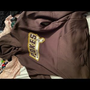 Ouray fleece lined University of Wyoming hoodie